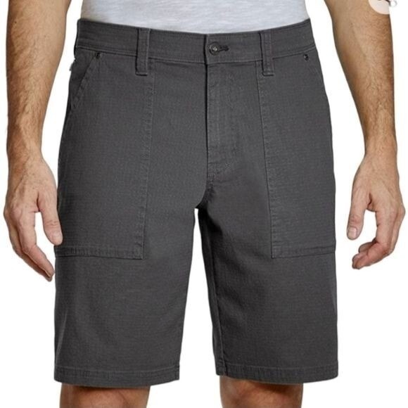 Weatherproof Men's Forged Iron Utility Trail Cargo Shorts Gray Size 40W‎ - Picture 1 of 13